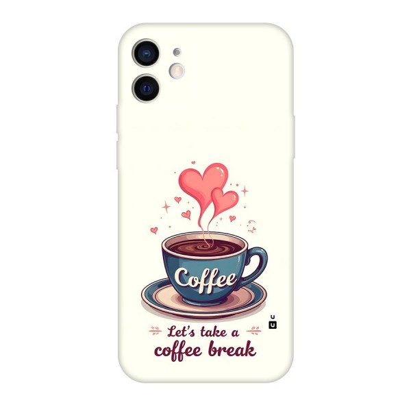 Love Coffee Break Back Case for iPhone 12 Pro